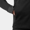 Mikina na zip s kapucí Helly Hansen TECH HOODED MIDLAYER - ČERNÁ 5/8