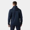 Mikina na zip s kapucí Helly Hansen TECH HOODED MIDLAYER - NAVY 2/8