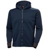 Mikina na zip s kapucí Helly Hansen TECH HOODED MIDLAYER - NAVY 7/8