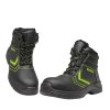 Kotníková obuv Bennon BASIC O2 Winter High - ČERNÁ/ZELENÁ 1/9