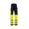 Kalhoty Bennon EREBOS class 1 HI-VIS - ČERNÁ/ŽLUTÁ 2/11