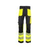 Reflexní kalhoty Bennon EREBOS class 1 HI-VIS - ČERNÁ/ŽLUTÁ 1/11