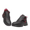 Svářečská kotníková obuv Bennon WELDER XTR S3L High - ČERNÁ/ČERVENÁ 1/9