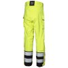 Reflexní kalhoty Helly Hansen FYRE SHELL - ŽLUTÁ/EBEN 8/8