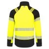 Reflexní softshellová bunda Portwest PW3 Modaflame Softshell Hi-Vis Multi-Norm FR - ŽLUTÁ/ČERNÁ 2/2