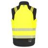 Reflexní softshellová vesta Portwest PW3 Modaflame Softshell FR - ŽLUTÁ/ČERNÁ 2/2