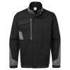 Zateplená bunda Portwest WX1 - ČERNÁ/ŠEDÁ 1/2