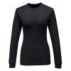 Dámské tílko Portwest Baselayer L/S - ČERNÁ 1/2