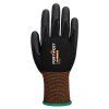 Polomáčené bezešvé rukavice Portwest GP Grip 15 A370 - ČERNÁ 2/2