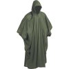 Nepromokavé pončo s kapucí Červa - ZELENÁ 1/1