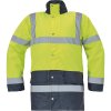 Reflexní zimní parka s kapucí Červa SEFTON - HV ŽLUTÁ/NAVY 3/3