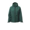Dámská softshellová bunda s kapucí Payper GALE LADY - ZELENÁ 1/1