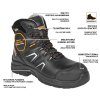 Kotníková obuv Bennon DURATOR XTR S3 NM High 2/7