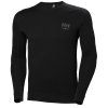 Funkční tričko s dlouhým rukávem Helly Hansen LIFA MERINO CREWNECK - ČERNÁ 5/6