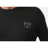 Funkční tričko s dlouhým rukávem Helly Hansen LIFA MERINO CREWNECK - ČERNÁ 3/6