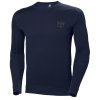 Funkční tričko s dlouhým rukávem Helly Hansen LIFA MERINO CREWNECK - NAVY 1/2