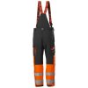 Nepromokavé reflexní kalhoty s laclem Helly Hansen ALNA 2.0 SHELL CLASS 1 - ORANŽOVÁ/ŠEDÁ EBONY 2/2