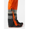 Reflexní nepromokavé kalhoty Helly Hansen UC-ME SHELL CLASS 2 - HI-VIS ORANŽOVÁ/ŠEDÁ EBONY 4/6