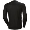 Funkční tričko s dlouhým rukávem Helly Hansen HH LIFA CREWNECK - ČERNÁ 2/3