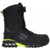 Zimní kotníková obuv Helly Hansen MAGNI EVOLUTION WINTER TALL BOA S7S HT - ČERNÁ/TMAVÁ LIMETKA 1/5