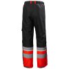 Reflexní zimní kalhoty Helly Hansen UC-ME CLASS 1 - HI-VIS ČERVENÁ/ŠEDÁ EBONY 6/6
