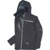 Zimní softshellová bunda s kapucí Litz TAURUS - ČERNÁ 2/2