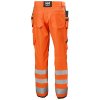 Reflexní strečové kalhoty Helly Hansen ALNA 4X CONSTRUCTION CLASS 2 - ORANŽOVÁ/ŠEDÁ EBONY 8/8