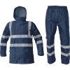 Nepromokavý reflexní komplet bundy a kalhot Červa SIRET - NAVY 1/3