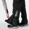 Dámské nepromokavé kalhoty s laclem Helly Hansen W LUNA HH CONNECT SHELL - ČERNÁ 7/10