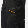 Dámské nepromokavé kalhoty s laclem Helly Hansen W LUNA HH CONNECT SHELL - ČERNÁ 6/10
