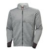 Mikina na zip Helly Hansen TECH MIDLAYER - ŠEDÁ MELANGE 6/7