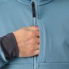 Mikina na zip Helly Hansen TECH MIDLAYER - WASHED NAVY 4/8