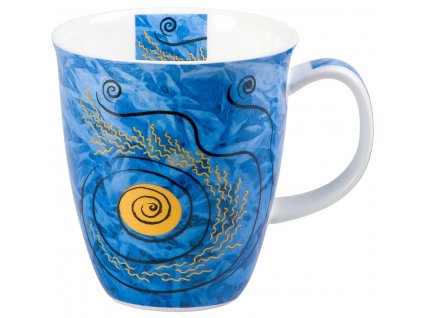 Four Elements Voda - Fine Bone China porcelánový hrnek 0,38 l, modrý