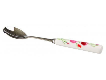 Rosalie - Fine Bone China, čajová lžička, květiny, růže