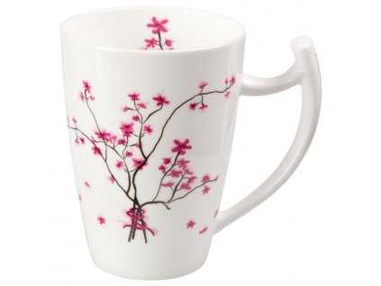 Cherry Blossom - Fine Bone China porcelánový hrnek 0,6 l, třešeň