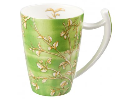 Yasmin - Fine Bone China porcelánový hrnek 0,6 l, zelený