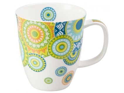 Ramon - Fine Bone China porcelánový hrnek 0,4 l, mandaly