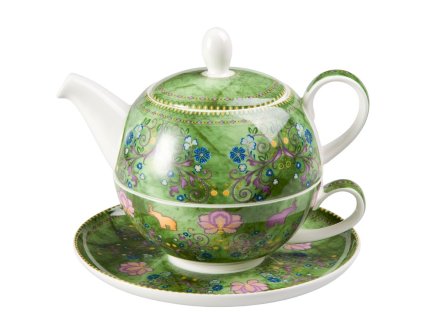 Rani - Tea for one, Fine Bone China, čajová porcelánová souprava 0,25l /0,5 l, slon