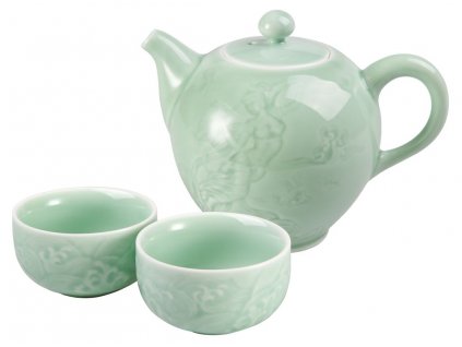 Hashi - porcelánová čajová souprava 0,24 l/0,06 l