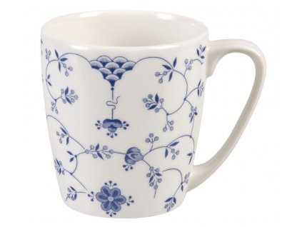 Finlandia - Fine China, porcelánový hrnek 0, l, modrý, bílý, květiny