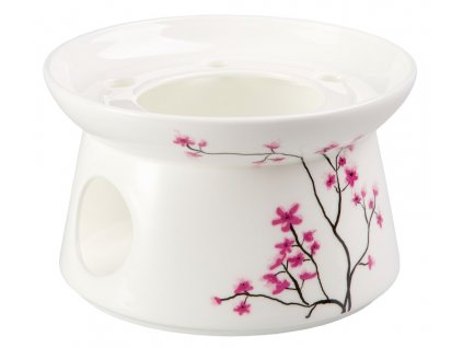Cherry Blossom - Fine Bone China porcelánový ohřívák k čajové konvici, třešeň