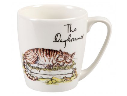 The Daydreamer - Fine China, porcelánový hrnek 0,3 l, zasněná kočka