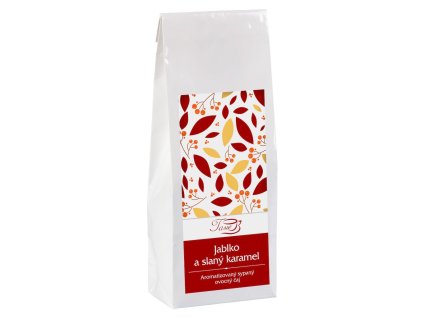 Jablko a slaný karamel - aromatizovaný sypaný ovocný čaj 80 g
