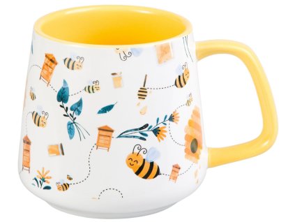 Carla - porcelánový hrnek 0,35 l, včela