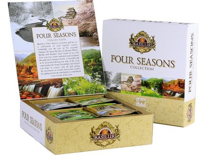 Four Seasons Assorted - kolekce černých a zelených aromatizovaných čajů 40 n.s.