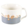 Alcinda - porcelánový hrnek 0,35 l, šedý