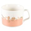 Alcinda - porcelánový hrnek 0,35 l, lososový