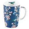 Nessie - porcelánový hrnek 0,25 l, modrý