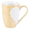 Vero - porcelánový hrnek 0,2 l, puntíkový, bílé srdce