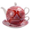 Sonji - Fine Bone China, Tea for one, čajová porcelánová souprava 0,25 l /0,5 l s mandaly